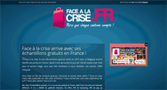 Desktop Screenshot of facealacrise.fr